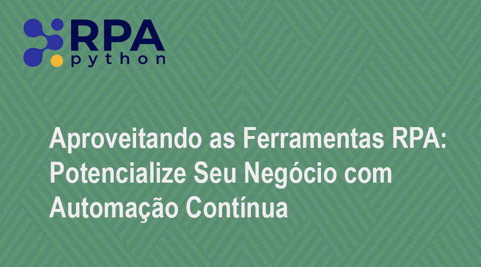 ferramenta de RPA