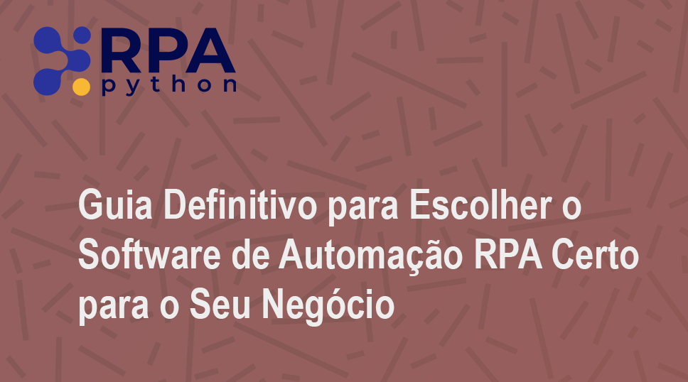 softwares de RPA