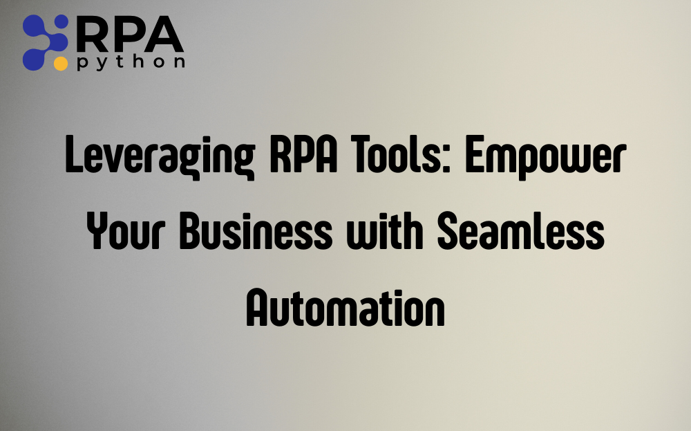 rpa tools
