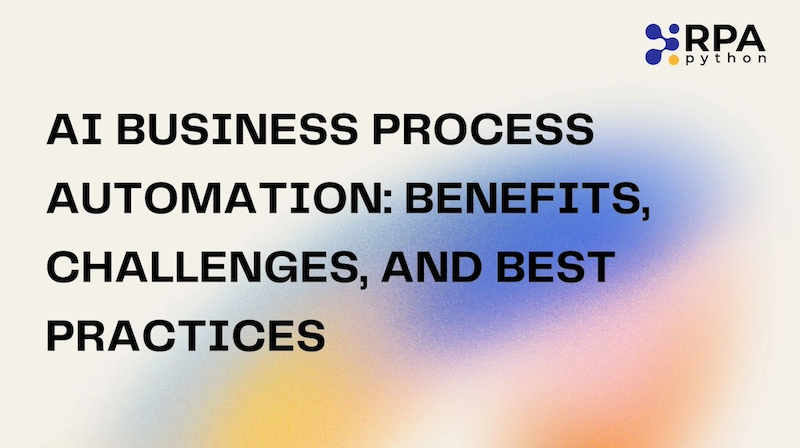 AI Business Process Automation Guide