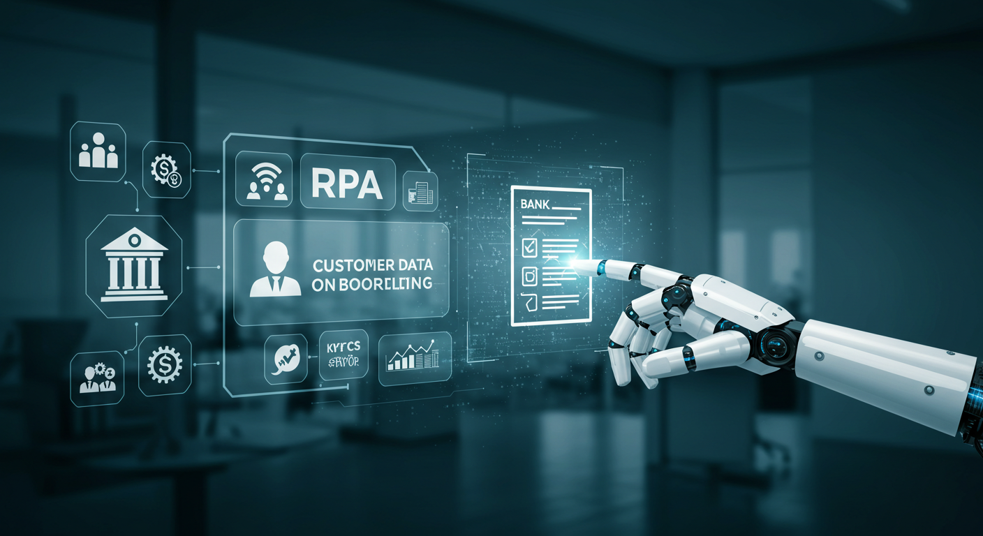 RPA in banking: Automating customer onboarding and document processing